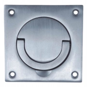 1812 Satin Chrome 89mm Squash Court Flush Handle