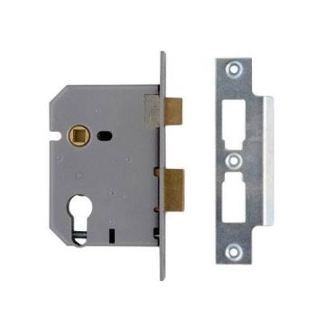 Union L2249 Euro Sashlock 63mm Satin Chrome