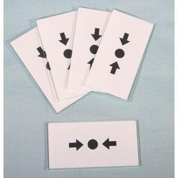 3E0710 Pack Of 5 Spare Glasses