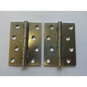 451 102mm Zinc Plated Steel Strong Door Hinge