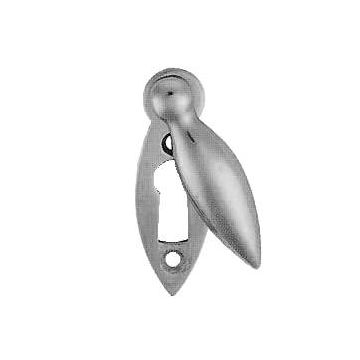 Aq45Cp P.Chrome Covered Peardrop Key Hole Cover