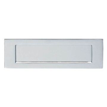 M36/D Pol Chrome 305Mm X 103Mm Victorian Letter Plate