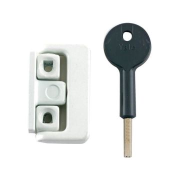 Yale 8K101Lk White Window Lock & Key