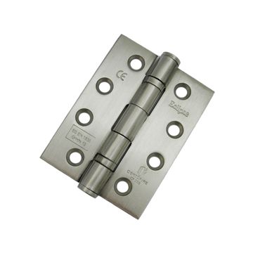 14841 102 X 102 X 3Mm S.S.S. Ball Bearing Door Hinge Grade 13 Ce Marked