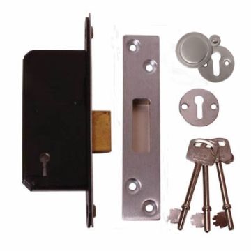 Legge 5511 51Mm Ss 5Lever Deadlock Door Lock