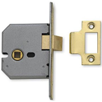 Union 2677 63MM P.Brass Mortice Door Latch