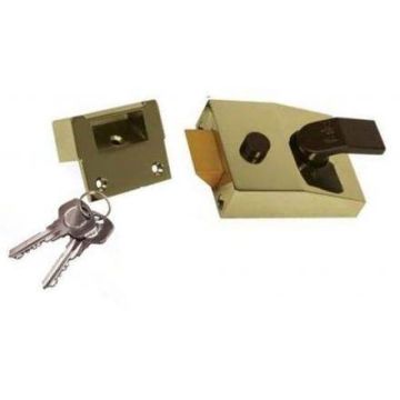 Yale 89 Deadlocking Nightlatch Brasslux