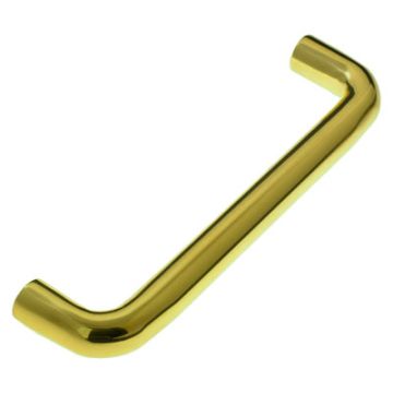 In350/225Bf 225Mm X 19Mm  P.Brass Pull Handle Bolt Fixed
