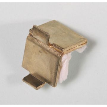 7475 Electro Brass Bookcase Shelving Stud