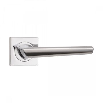 Fortessa Carrera Square Rose Door Handle Polished Chrome