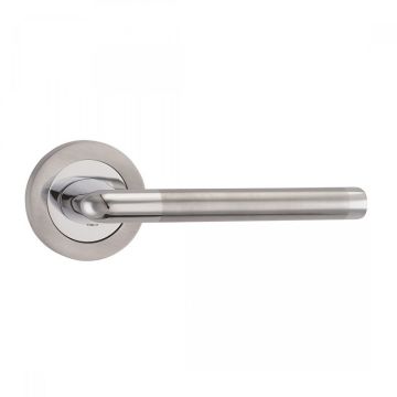 Fortessa Foko Round Rose Door Handle Chrome Duo
