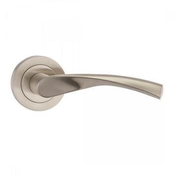 Fortessa Verto Round Rose Door Handle Satin Nickel