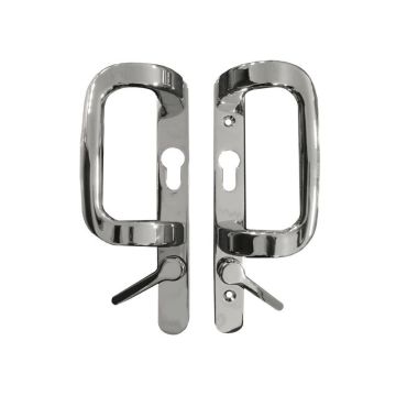 Sparta Patio Door Handle Chrome (Fuhr)