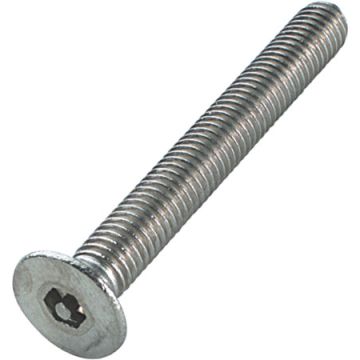 M4 X 10mm Tamper Resistant S.S.S Pin Hex Machine Csk Screws (100 Bag)
