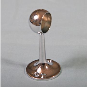 25mm End Bracket Chrome Plated 19131