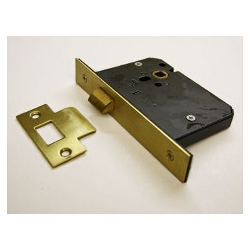 Guardian G4053 76Mm Satin Brass Mortice Door Latch Standard Case