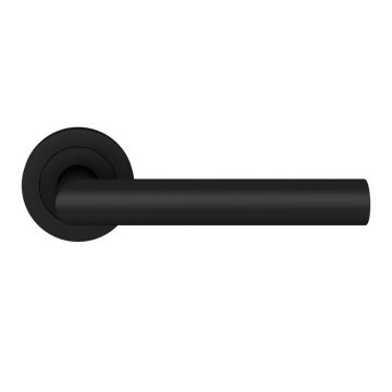 Karcher Rhodos Lever Door Handle Cosmos Black ER28 - OS 83