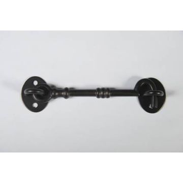 5111 Black 100Mm Twisted Cabin Hook