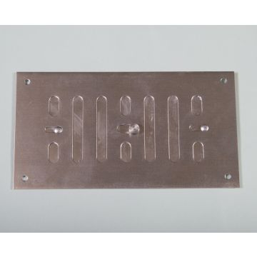 165 x 89mm Hit & Miss Vent Aluminium PR6311
