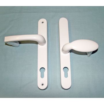 Mila 050458 Pro-Linea White Lever Door Handle