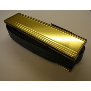 Let-Gl-Gld/12 Fire Rated 60 Minute Gold Letter Plate 305mm X 70mm