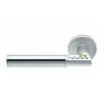 Union J-E1200-02LH-SS Lever Codehandle Left Hand S/Steel