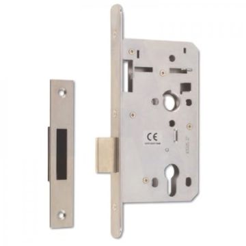 Union HD72DL-R DDA 60mm Backset Euro Deadlock Satin