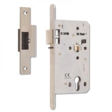 Union HD72DNL-R DDA 60mm Backset Euro Deadlocking Nightlatch Satin