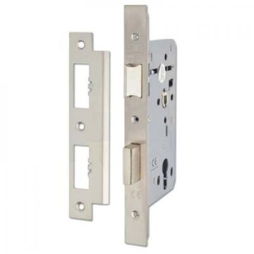 Union HD72SL-S DDA 60mm Backset Euro Sashlock Satin