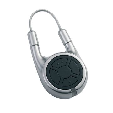 Hormann 2 button aluminium designer transmitter 868mhz BiSecur