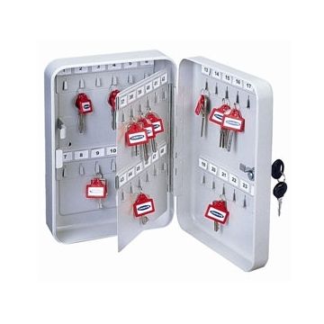 TS93 Grey Key Cabinet 93 Hook