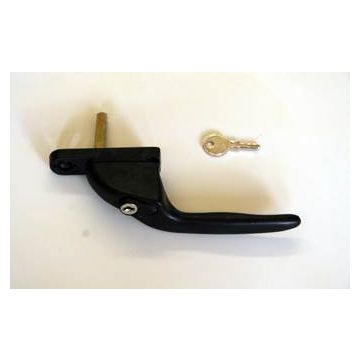 Virage EBC40bkl black offset window handle