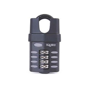 Squire Cp50Cs 50Mm Closed Shackle Combination Padlock