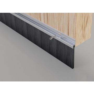 Stormguard Brush Strip Draught Excluder 50mm Brush with Carrier