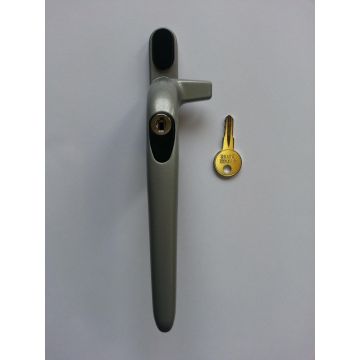 Virage CB09SLL 9mm Silver LH Locking Cockspur Window Handle