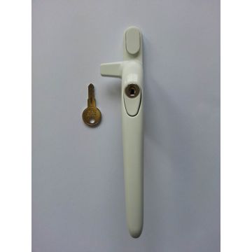 Virage CB09WHR 9mm White RH Locking Cockspur Window Handle