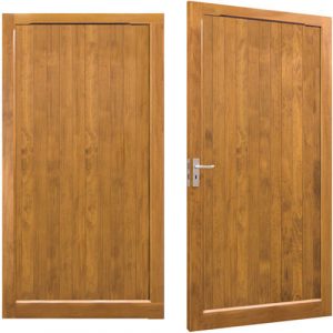 Woodrite Barnham side hinged timber garage door