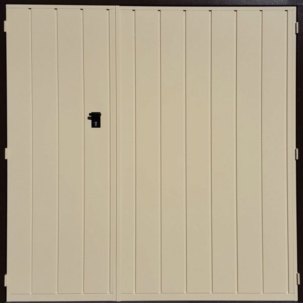 Select Cartmel steel side hinged garage door