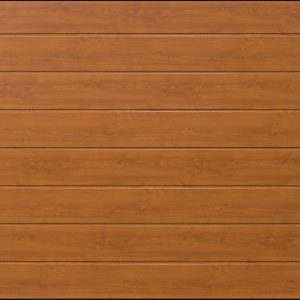 Hormann LPU42 M Ribbed Decograin sectional garage door