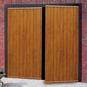 Cardale Gemini steel side hinged garage door