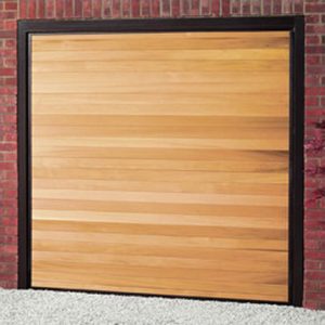 Cardale Horizontal timber up and over garage door