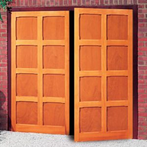Cardale Malvern timber side hinged garage door