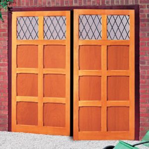 Cardale Milton timber side hinged garage door