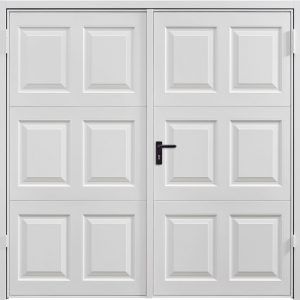 Garador Georgian side hinged garage door