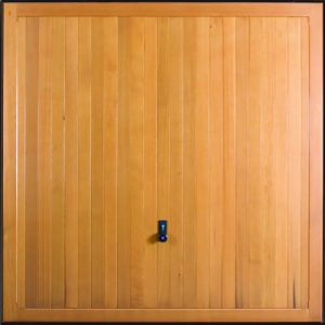 Hormann 2109 Mallory Vertical timber up and over garage door