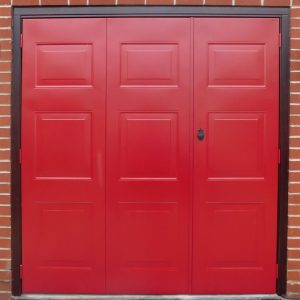 Select Bowden steel side hinged garage door