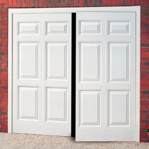 Cardale Senator ABS plastic side hinged garage door