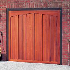 Cardale Sandringham timber up and over garage door