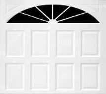 Doorfit Range' Aldridge fibreglass up and over garage door