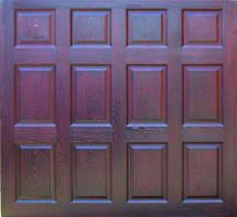 Doorfit Range' Elmdon fibreglass up and over garage door